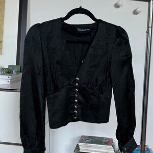 Realisation Par Black Silk Kaia Top - Brand New w/ Tags